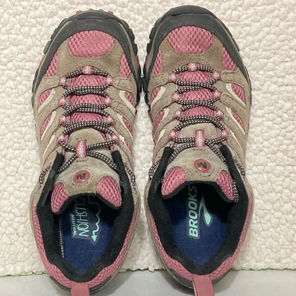 Merrell Womens Moab 2 Leather Upper Vibram Soles Low Hiking Trail Shoes SZ US 8 - Picture 5 of 13